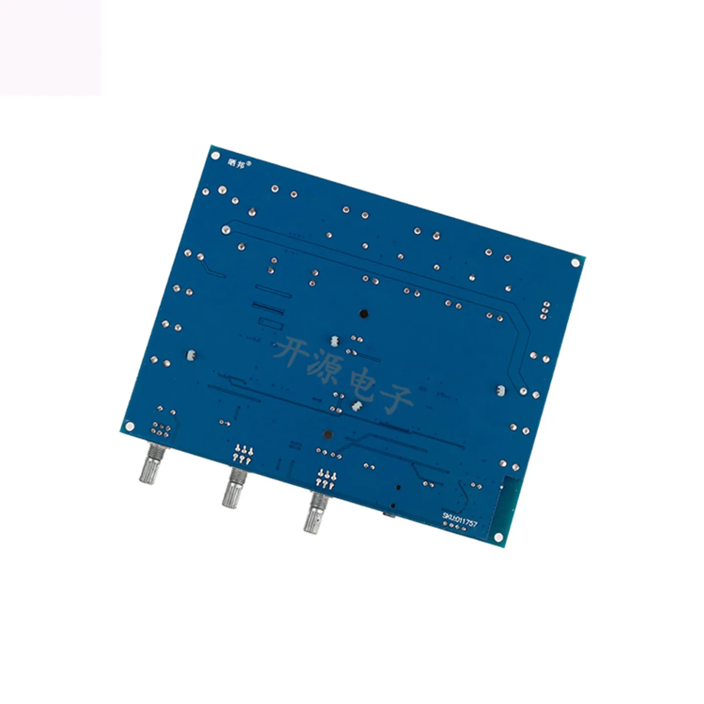 Фото Плата цифрового усилителя Bluetooth, 2.1-канальный аудиомодуль усилителя TDA7498E, 2x160 Вт + 220 Вт сабвуфер, корпус в комплект не входит. №4