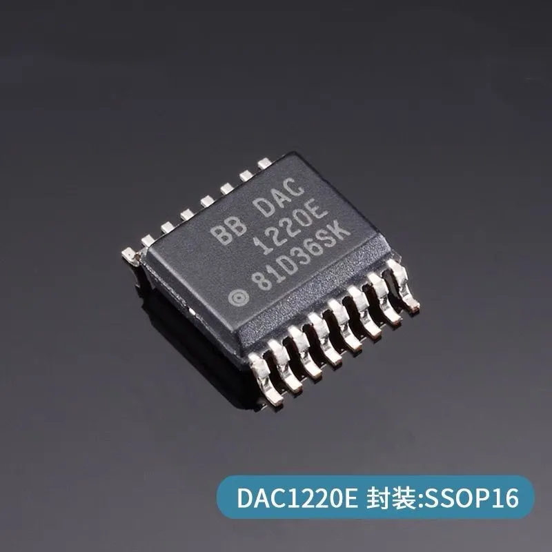 

5Pcs/Lot New Original DAC1220E DAC1220 20-bit low power digital-to-analog converter SSOP16 package In Stock