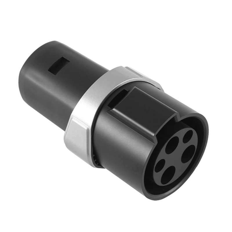 Адаптер для зарядки со сваечным адаптером черный американский стандарт Tesla J1772 60A