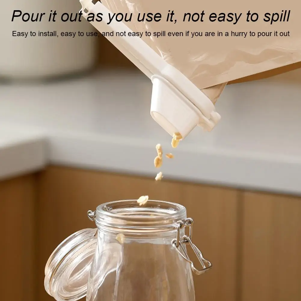 1 шт. многоразовый зажим для сумок закуска хранения свежих продуктов кухонный