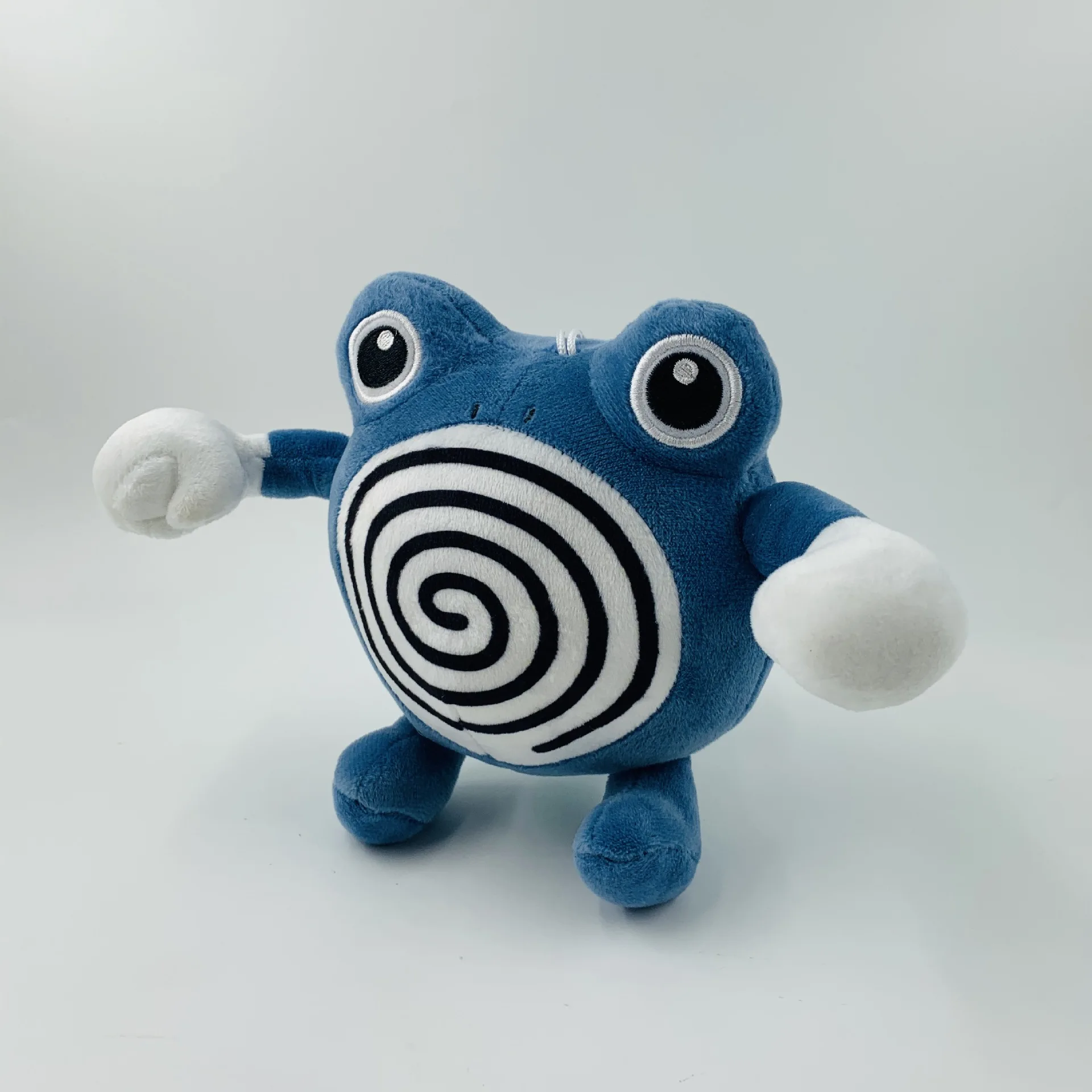 

Anime Cartoon Pokemon 18CM Kawaii Poliwhirl Figure Toys Funny Poliwhirl Soft Doll Collectible Decoration Gift for Children Kids