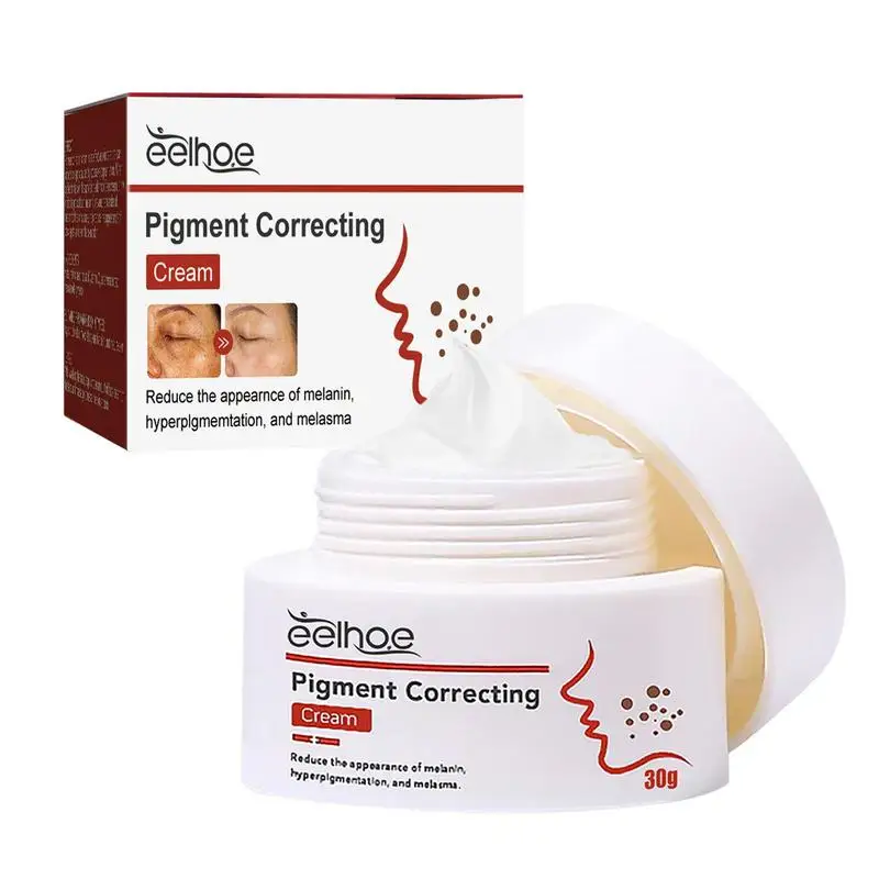

Pigment Correcting Cream Brightening Moisturizing Dark Spots Reducing Cream Fade Fine Lines Wrinkles Anti Aging Face Care Cream