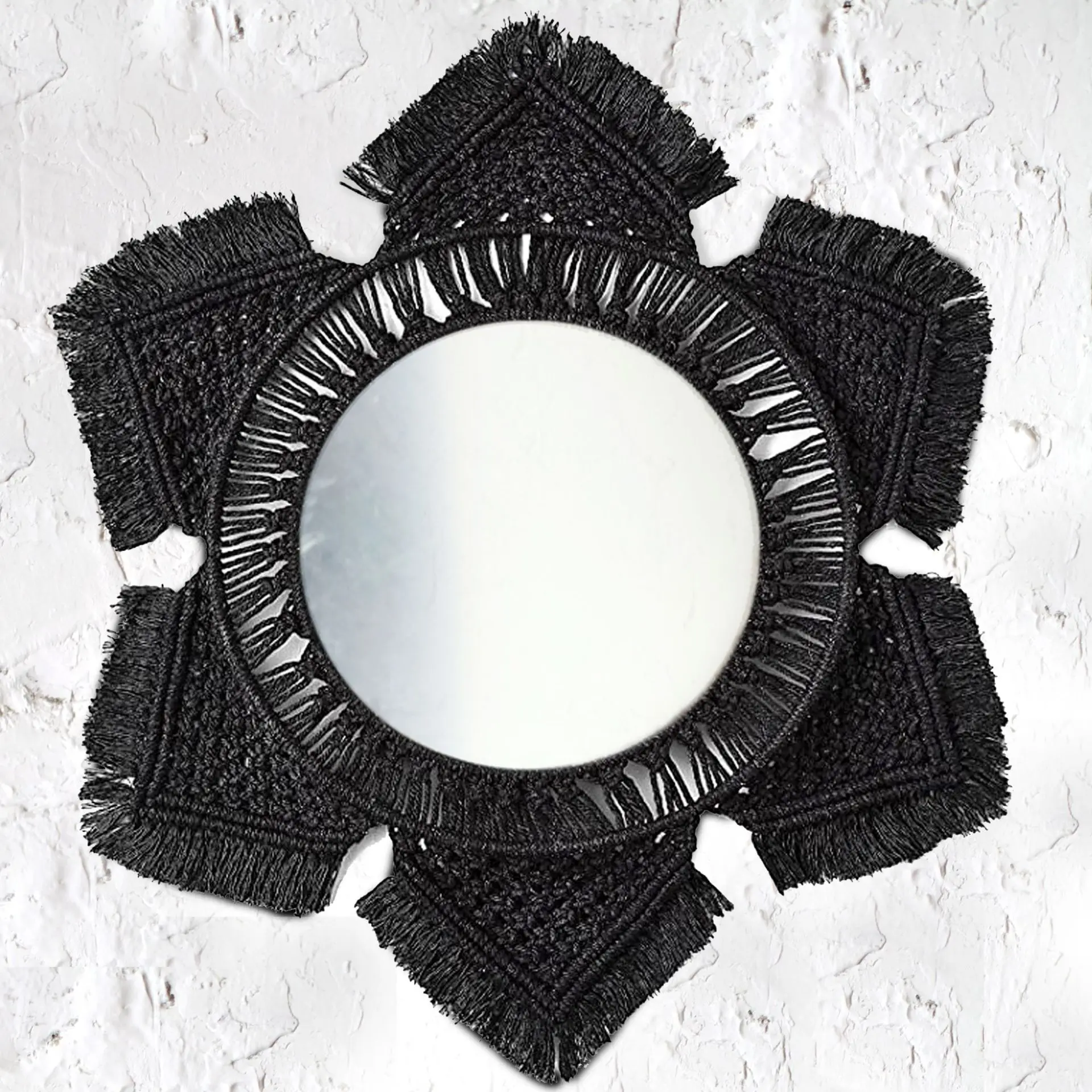 Скандинавский венок украшение для зеркала комнатный настенный гобелен спальни