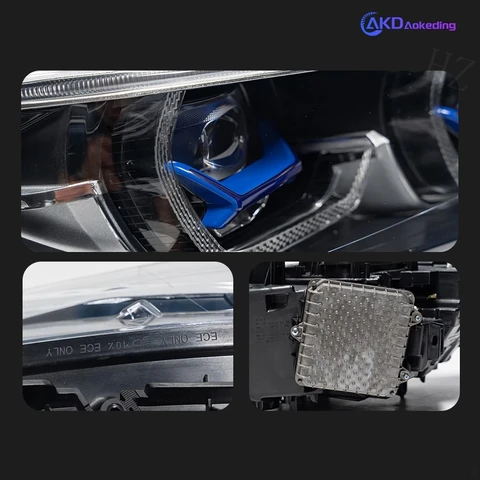 Передние фары для BMW F32 2012-2019 F82 M4 GTS, автомобильные автомоби, товары светодиодный DRL 425i 428i 430i 435i F36 F80 F33, автомобильные аксессуары