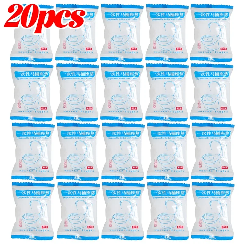 

Одноразовые чехлы на сиденье унитаза, белые, нетканое полотно