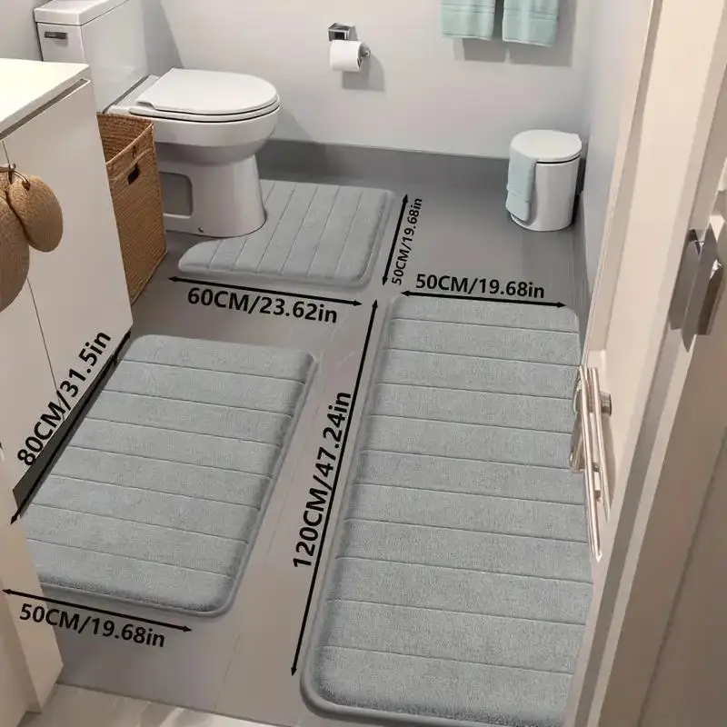 

3 шт., набор напольных ковриков из ПВХ