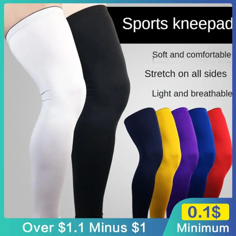 

Knee Pads Breathable Not Easy To Fade Not Easy To Snag Breathable Knee Pads Anti-slip Silica Gel Tidy Elastic Knee Pads Sweat
