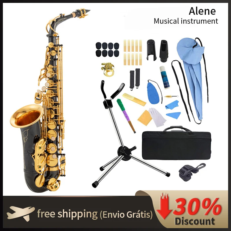 Оригинальная конструкция 82Z из черного золота для настройки альт-саксофона