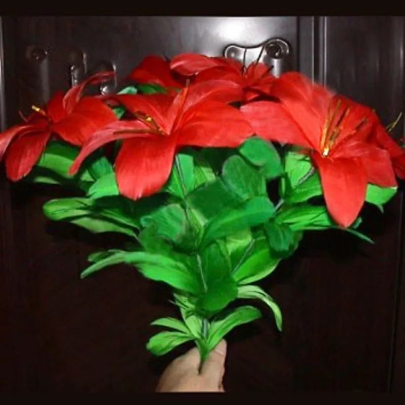 Рукав букет-многоцветные волшебные трюки для сцены искусственная фотография