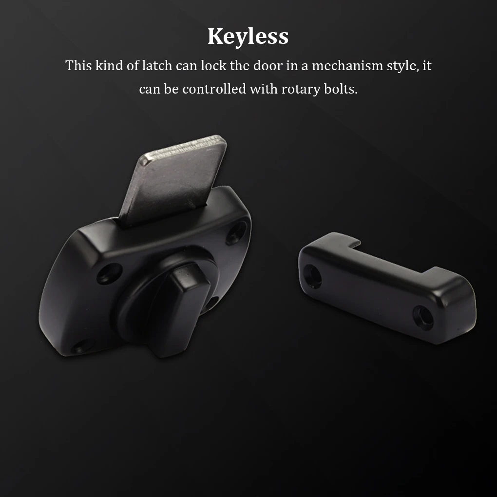 

Door Latch Travel Portable Living Room Lock Hotel Security Zinc Alloy Locking Indoor Hasp Cabinet Cupboard Furniture