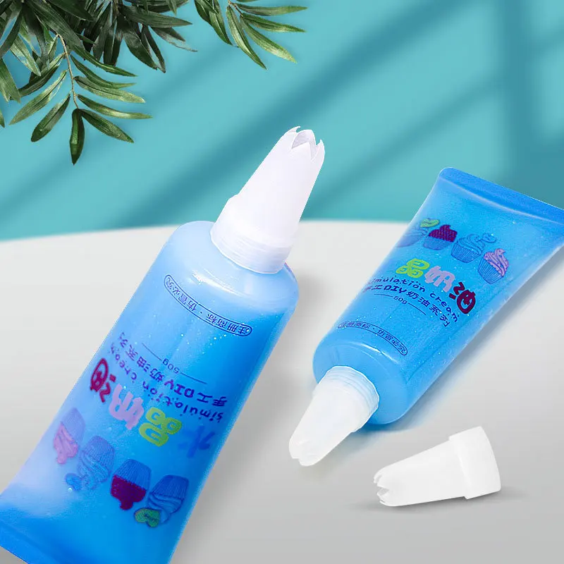 

Crystal Simulation Cream Glue 50g Antifreeze Jelly Glue Diy Mobile Phone Shell Nail Accessories Simulation Cake Decoration