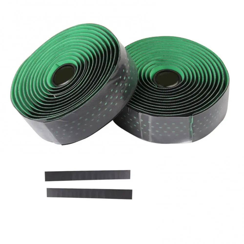 

Bicycle Handlebar Tape 2Pcs Non-Slip EVA Faux Leather Road Bicycle Bike Handlebar Straps Riding Tools