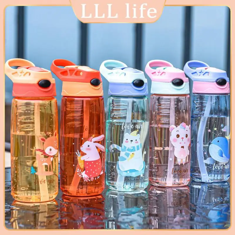 

High Value Plastic Cup Male And Female Large Water Bottle 550ml Travel Bottles Drinking Tool Portable Sports Fitness Cup Girls