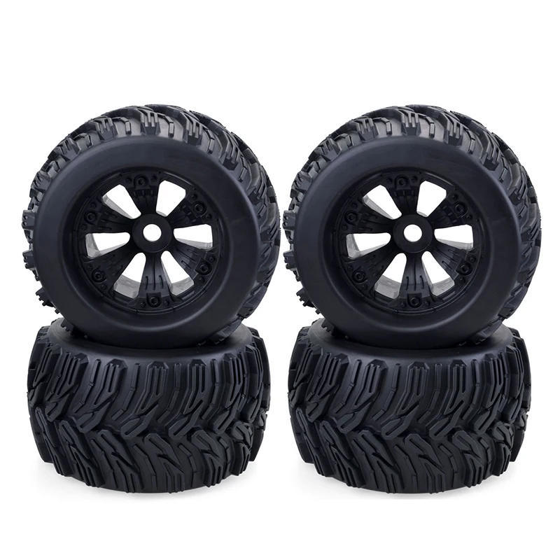 

ZD 2PCS RC Wheel Tires 170MM Monster Truck Wheels Tire 17mm Hub Hex for 1/8 RC Car Off-Road HPI Redcat Rovan Savage Racing Cars