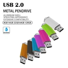 Металлический USB флеш-накопитель, 64 ГБ, 32 ГБ, 16 ГБ, 8 ГБ, 4 Гб