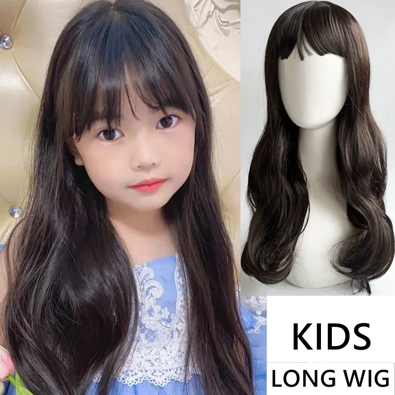 Kids Wigs Chick Baby Wiggles Hair Accessories Children's Head Coverings Headgear for Little Girls Youth Headwear Toddler Toupee