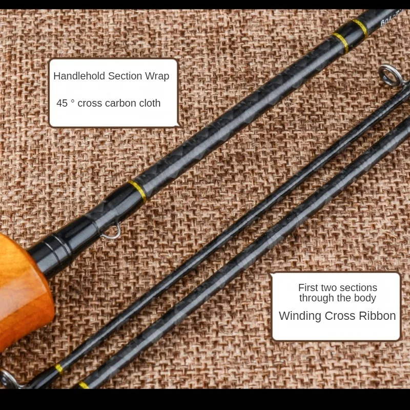 Карбоновая удочка для приманки ультрабыстрое L-образное наконечник FUJI большое