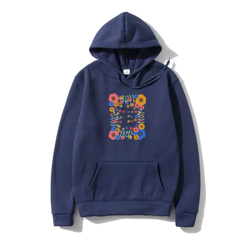 

Summer Funny Women's Hooded Keep Love In Your Heart Floral Art Girl's Short Sleeve Hoodies Outwear Harajuku Streetwear