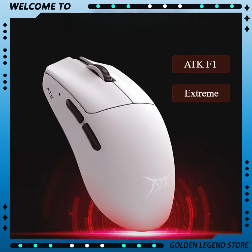 ATK Blazing Sky F1 Extreme Gamer Мышь PAW3950 Датчик FPS Беспроводная Двойная мышь 8K с низкой