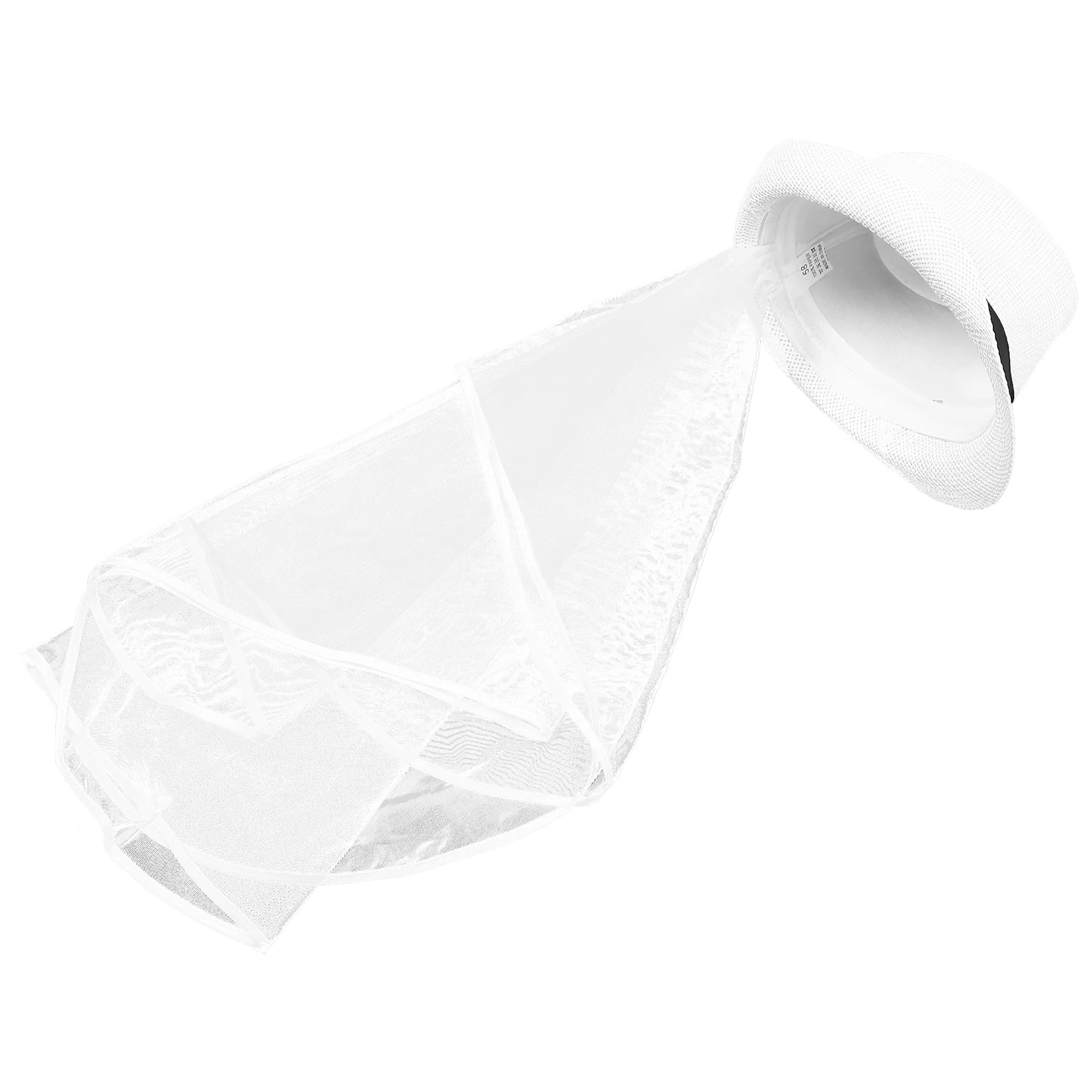 

Bride Hat Photo Prop Vintage Hat Decorative Hat Wedding Party Hat with Veil for Women