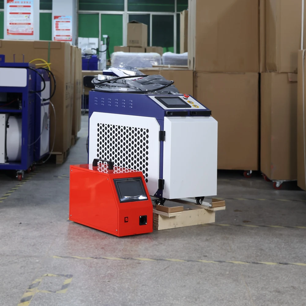 Горячая продажа 2000 Вт быстрая скорость 5 в 1 волоконный лазерный сварочный станок