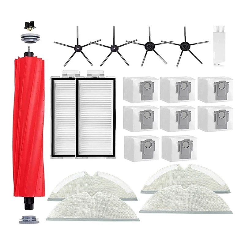 

Spare Parts Main Side Brush Filter Mop Dust Bag For Roborock Q7 Max Q7 Max+ Q7 Plus T8
