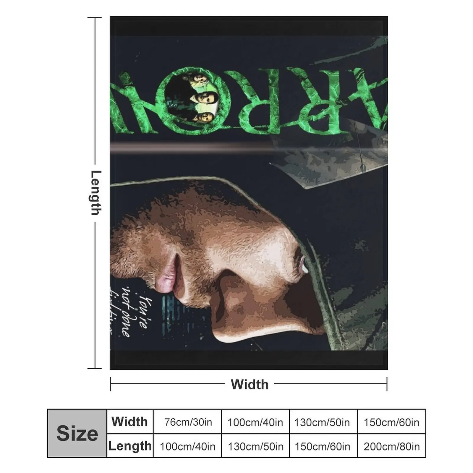 Оригинальное одеяло Team Arrow красивые одеяла для спального мешка