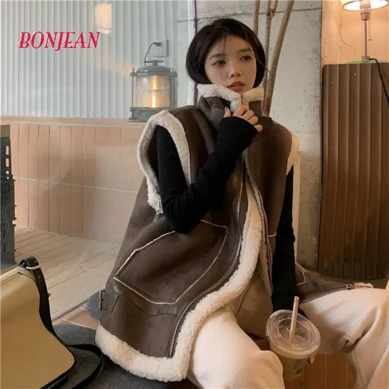 Autumn Winter Women's Fleece Packet Cotton Jacket Parkas Coats Winter Clothes Women Tops  Stand Collar Cotton Padded Outwear