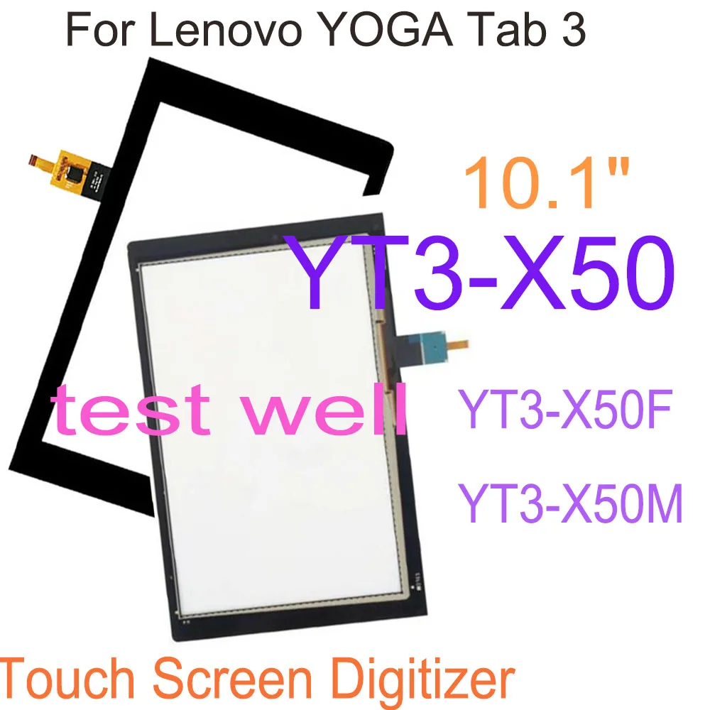 Сенсорный дигитайзер AAAA + 10 1 дюйма для Lenovo YOGA Tab 3 YT3-X50F YT3-X50 YT3-X50M сенсорный экран с