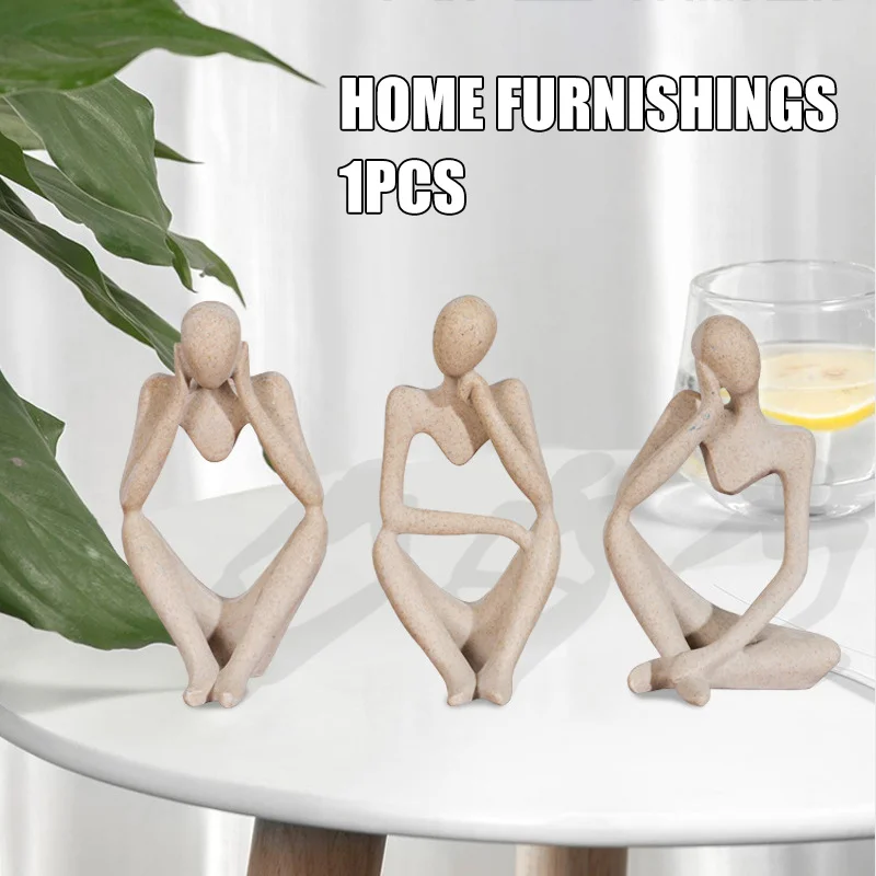 

Абстрактные Фигурки из смолы, декоративные фигурки, подарок на день Святого Валентина, украшение для дома и офиса B88