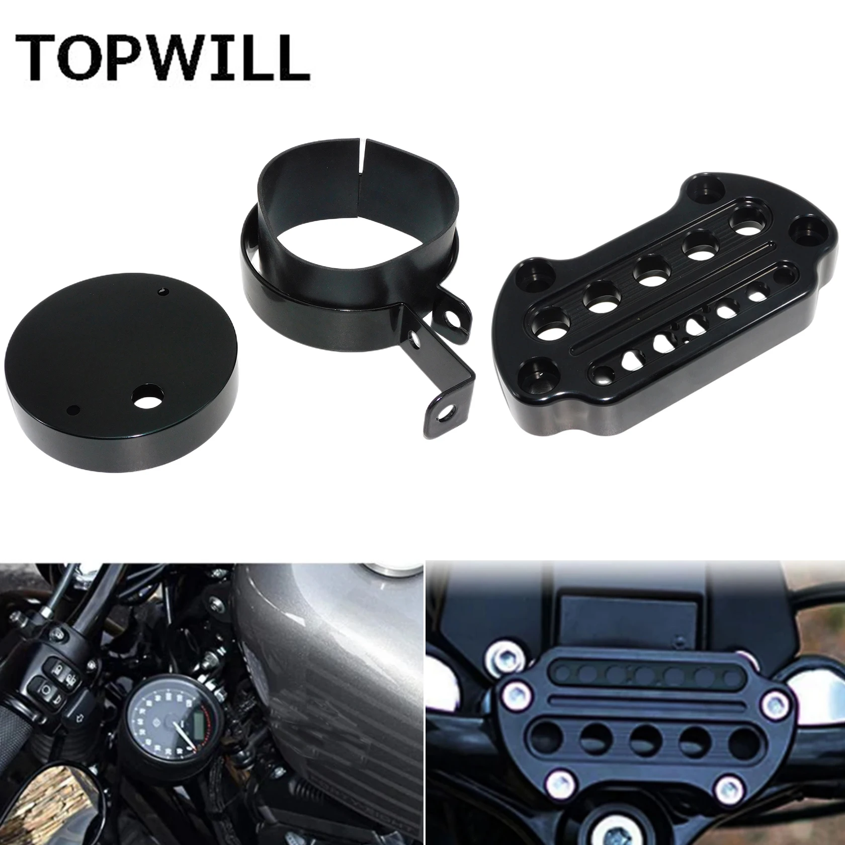 Кронштейн для спидометра мотоцикла чехол перемещения боковое Крепление крышка