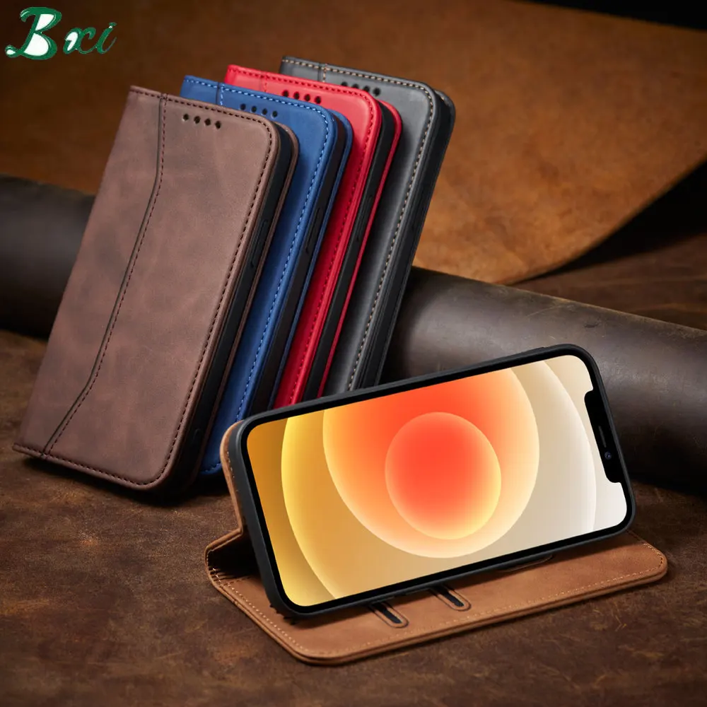 

For iphone 14 mobile phone case for iphone13 mobile phone leather case new for Samsung S22 flip cover for redmi 10