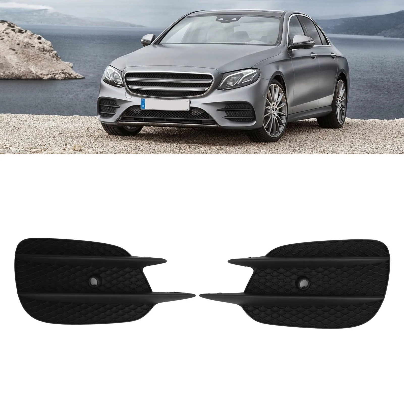 

1 пара, задняя крышка для противотуманной фары mercedes-Class AMG Line W213 S213 17-20