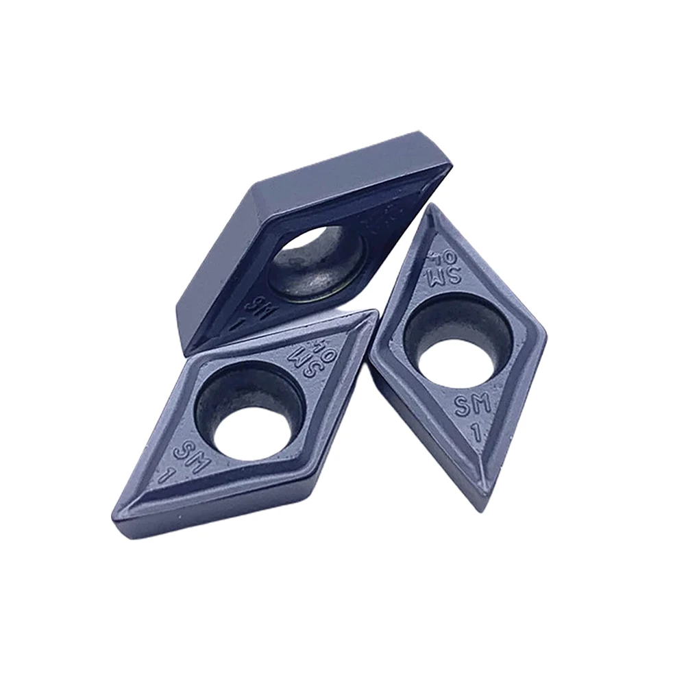 

Turning Tool Carbide Inserts Factory Workshop 10Pcs 10pcs/Box Accessories DCMT11T308-SM IC907 Internal For Steel