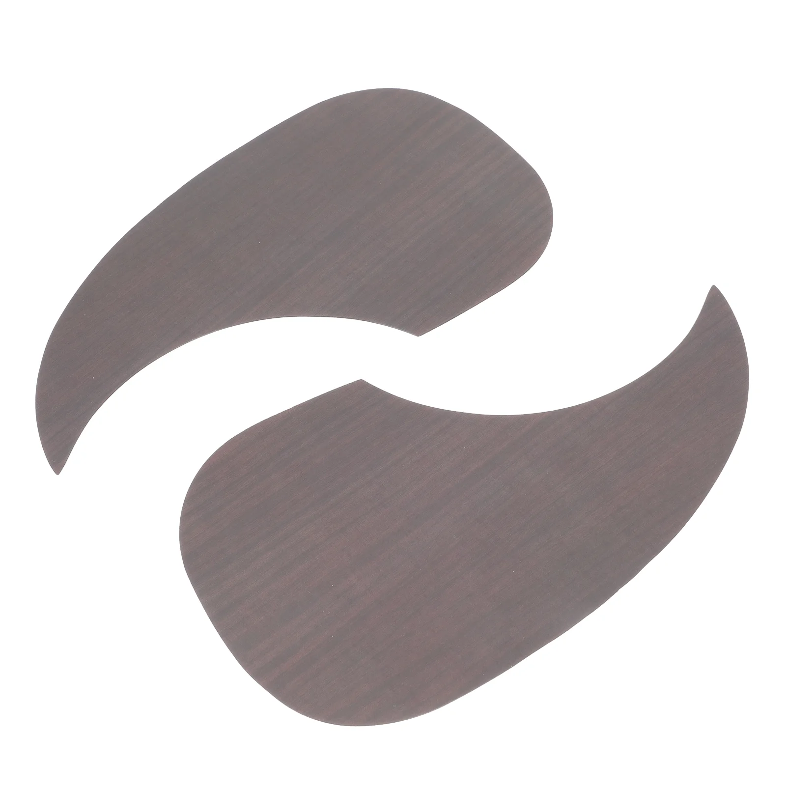 

2pcs Wood Grain Guitar Pickguards Durable Guitar Anti-scratching Plates