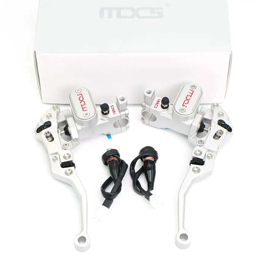 

16RCS кованый алюминий CNC мотоциклетный тормозной главный Цилиндр гидравлическая муфта 16 мм поршень Универсальный складной 22 мм рычаг мотоцикл