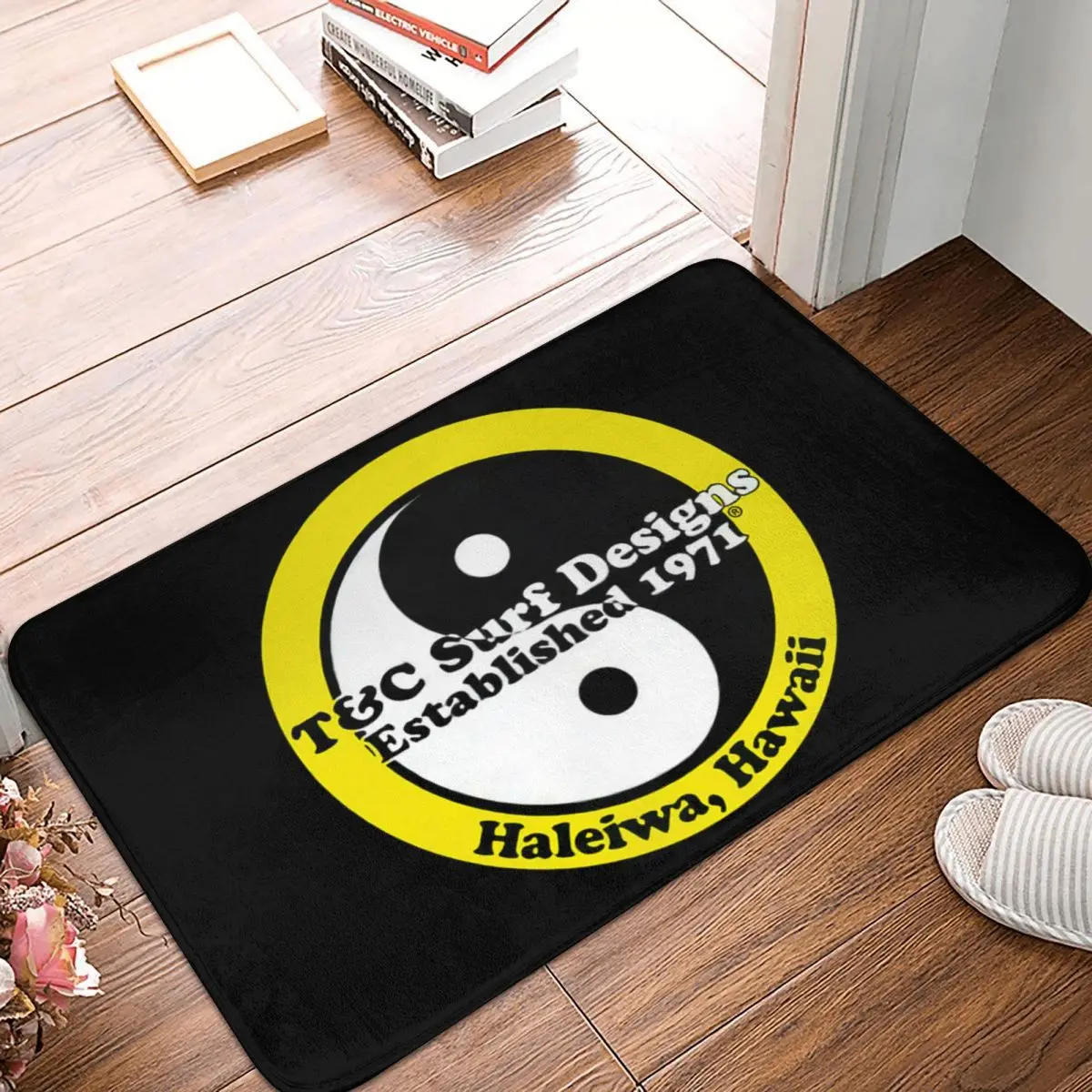 Редкий винтажный ретро T C дизайн для серфинга Гавайи 40x60 см ковер полиэстер