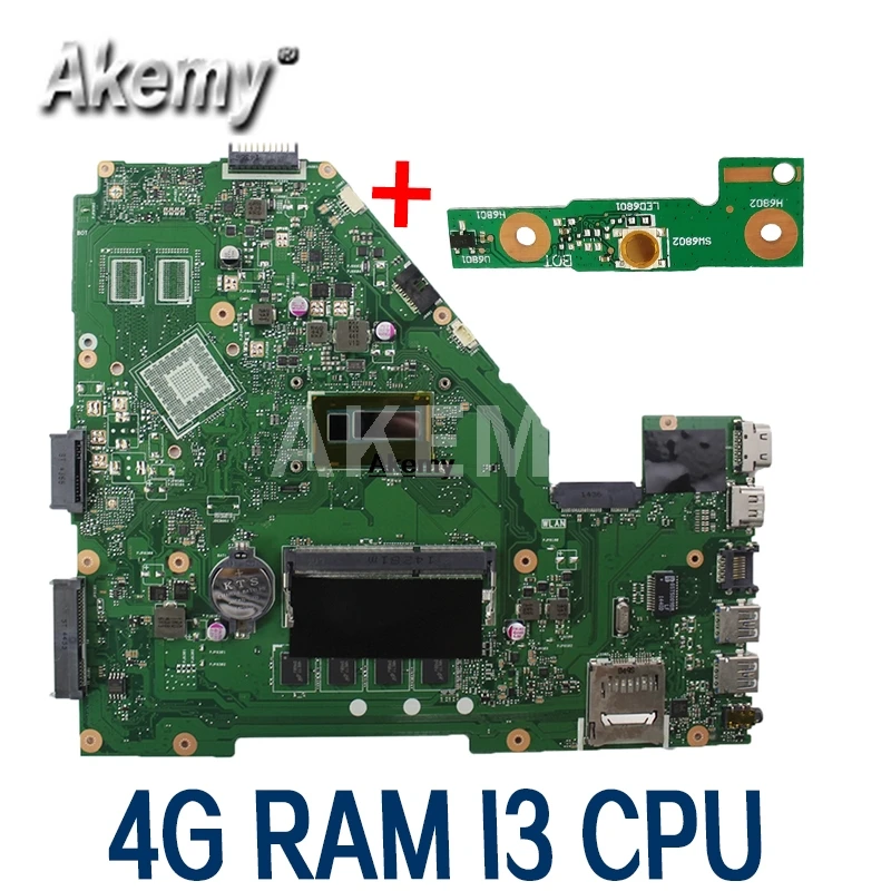 

Материнская плата X550LA I3-4030U CPU 4 Гб RAM (EDP) для Asus A550L X550LD R510L X550LC X550L X550 материнская плата для ноутбука X550LA материнская плата
