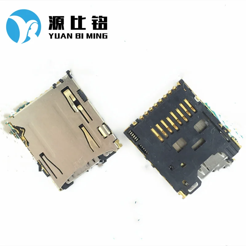 10 шт. стандартный разъем для карты Micro SD