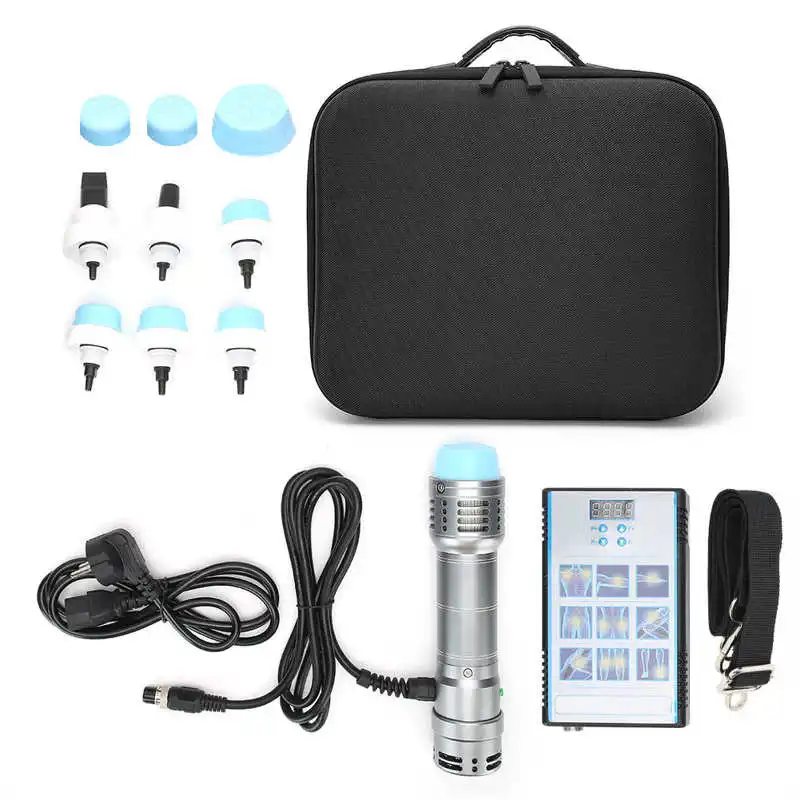 

Портативный инструмент для физиотерапии Shockwave, устройство для облегчения боли и терапии Shockwave, массажер для расслабления тела для домашнего...