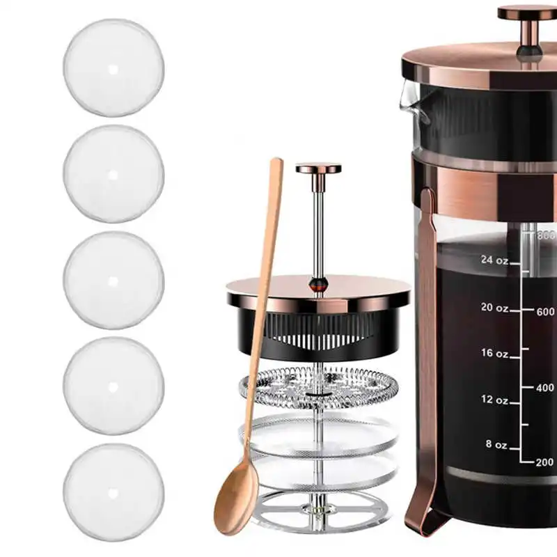 

5 шт., 80 сетчатых фильтров из нержавеющей стали, 350 мл