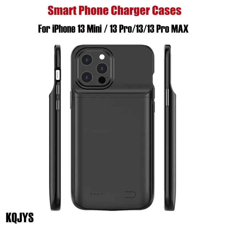 

Power Bank Charging Cover For iPhone 13 Mini 13 Pro Portable Phone Battery Charger Cases For iPhone 13 Pro MAX Battery Case