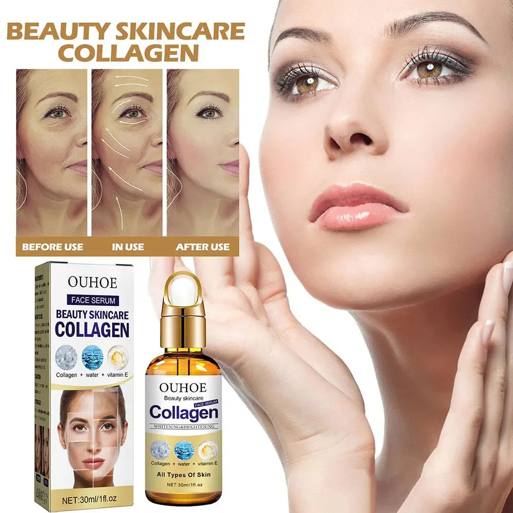 

Collagen Serum Facial Oil Hyaluronic Acid Whitening Anti-aging Korean Care Products Moisturizing Skin Skin Firming G0R6
