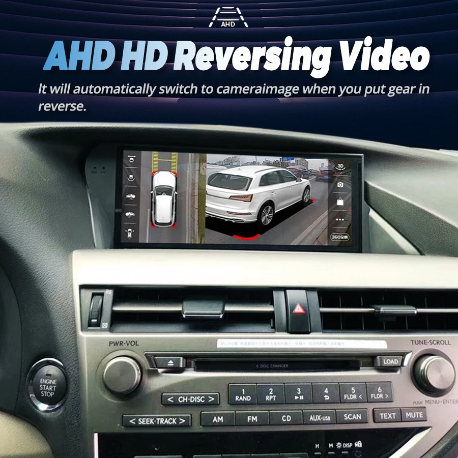 256 ГБ стерео Android 14 автомобильный радиоприемник для LEXUS RX 270 RX270 RX350 2009-2015