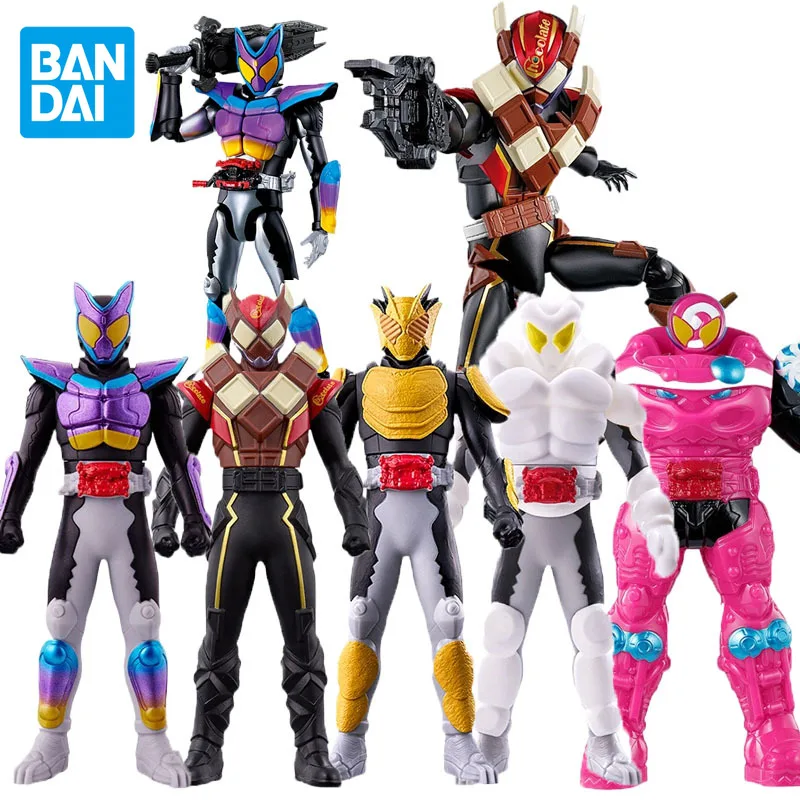 Bandai оригинальная аниме-фигурка Kamen Rider GAVV Valen гибкая резина для подвижной модели