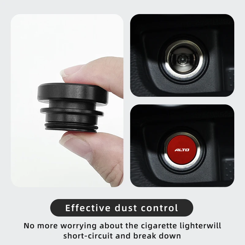 Автомобильная задняя крышка зажигалка заглушка для Suzuki Alto Swift Ertiga Kizashi SX4 S-Cross Samur