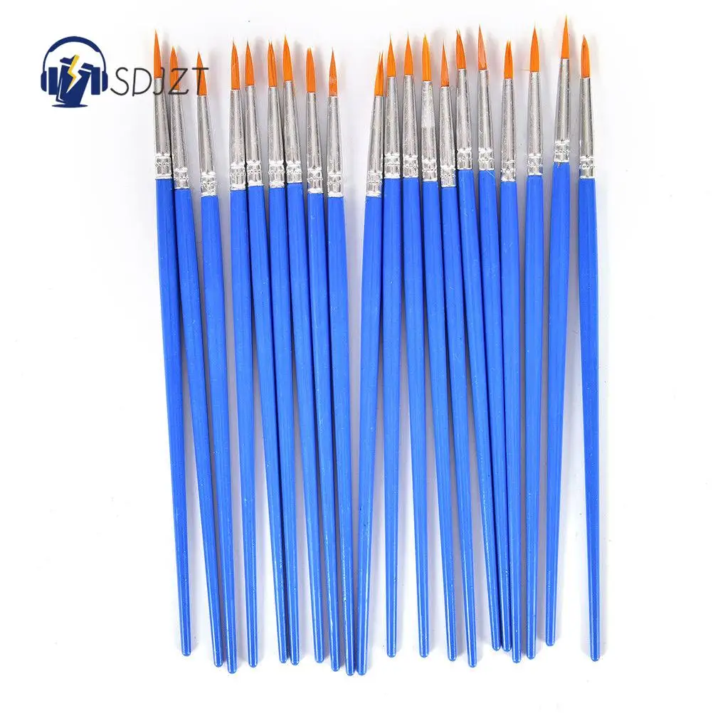 

10Pcs/Lot Fine Hand-painted Thin Hook Line Pen Drawing Art Pen Paint Brush Art Supplies Nylon Hair Brush Painting Pen
