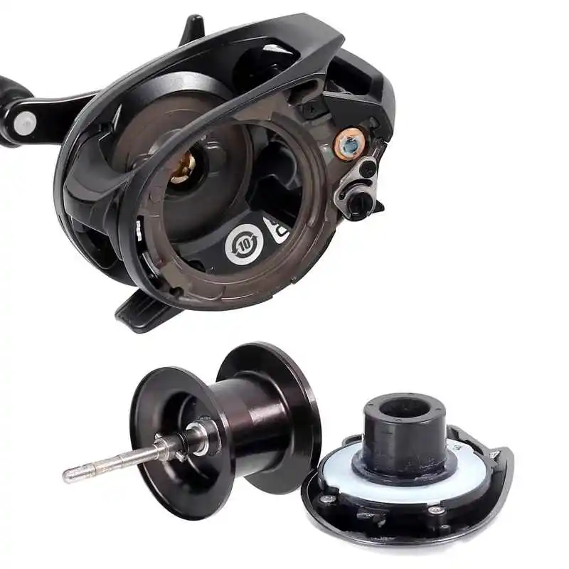 Фото Рыболовная катушка Shimano SLX DC Baitcasting 2023 года, оригинальная, модели 70HG, 71HG, 70XG, 71XG, 6+1BB, корпус HAGANE, передаточное число 6.3-8.2, для морской воды. №4