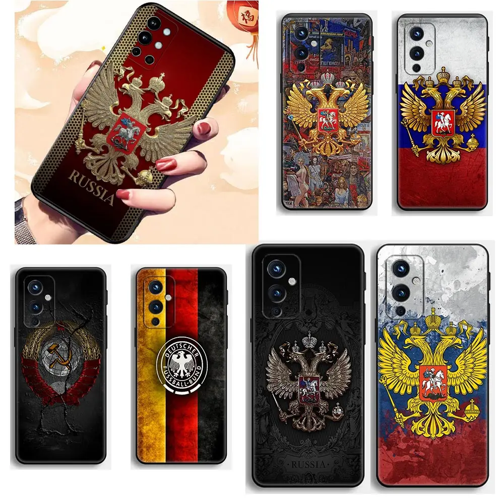 

Heraldic Two-Headed Eagle Funda Coque Case For Oneplus 11 10 9 8 8T 7 7T 6 6T 5 ACE 2V NORD N10 CE 2 Lite 5G Pro Case Capa Shell
