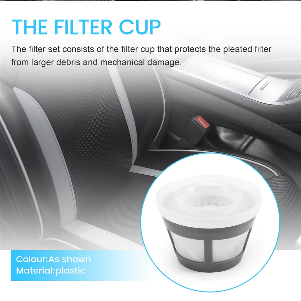 Сменный моющийся двухуровневый фильтр HEPA совместимый с ручными пылесосами Bissell